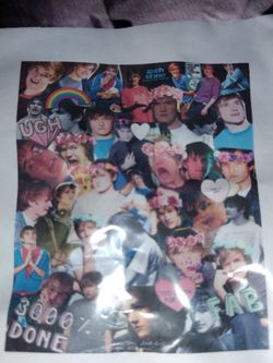 Bo Burnham throw fleece 50×60
