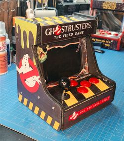 Ghostbusters Mini Arcade Cabinet- DIY