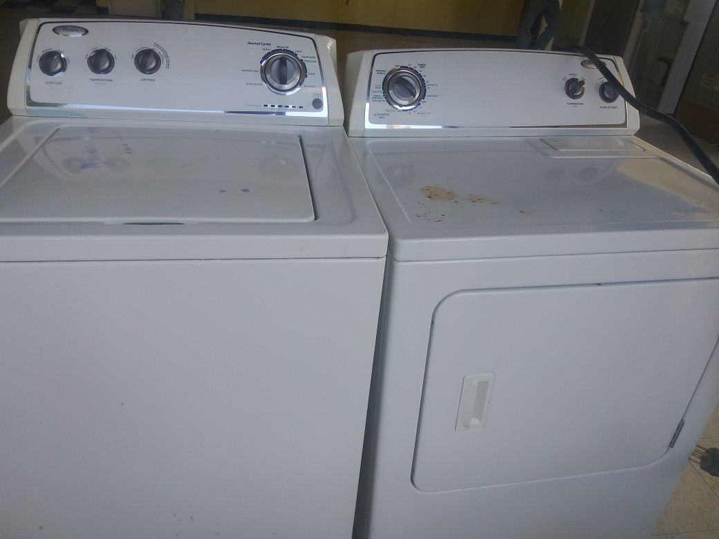 Whirlpool washer and dryer Electric
