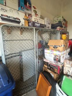 Big dog kennel outside