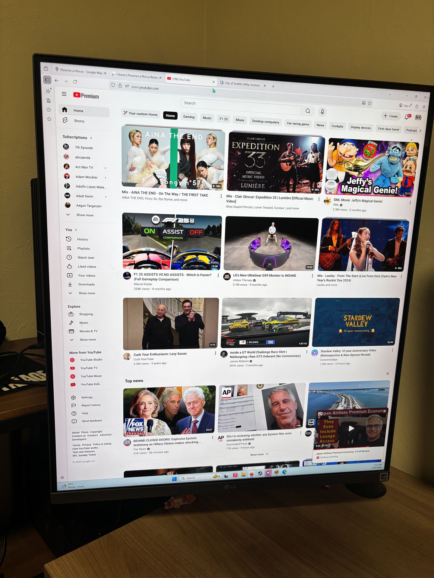 LG Dual Up Monitor