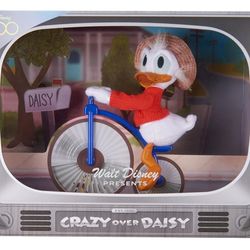 Disney100 Years of Wonder Walt Disney Presents “Crazy Over Daisy” Donald Duck Collectible Plush 