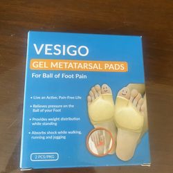 Vesigo Gel Metatarsal Pads For Ball Of Foot Pain