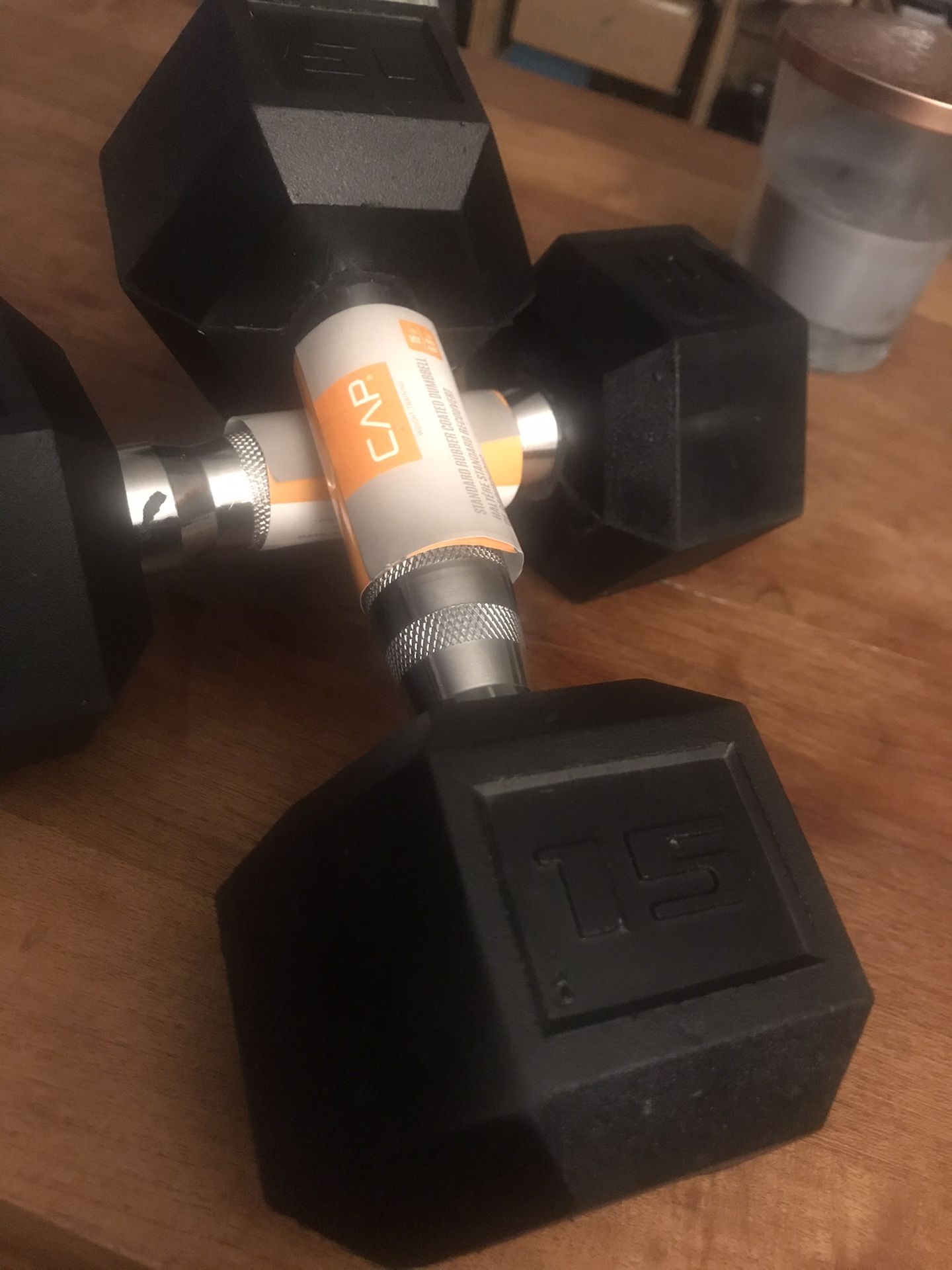 15lb dumbbell weight