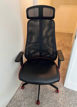 IKEA MATCHSPEL Black gaming chair