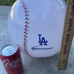 🔥 LA Dodgers Baseball inflatable beer beach ball sign 