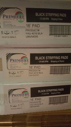 New in box floor stripping pads