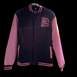 Pray Grind Shine bomber jacket