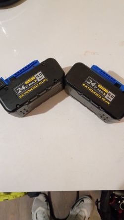 24V Max 4.0Ah Extended Run Lithium-Ion Batteries (2-Pack)