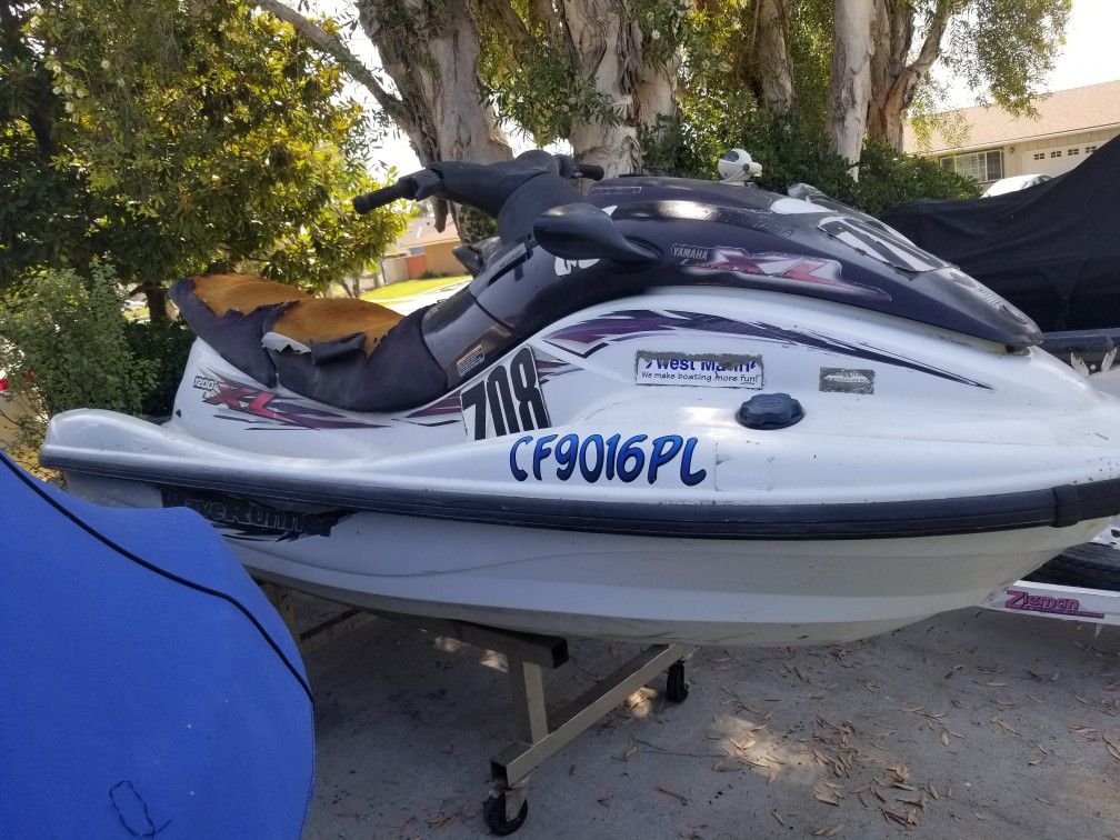 1999 yamaha waverunner xl1200 non running project jetski for Sale in