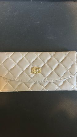 Taupe  card holder wallet - Badgley Mischka