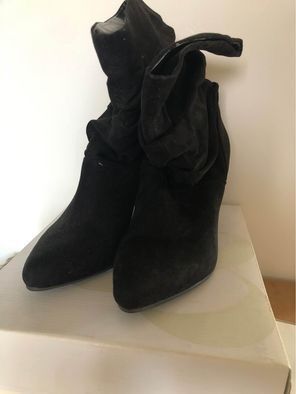 Black ankle boots