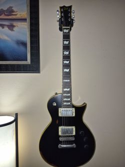 ESP LTD EC-256 – Black Relic Finish – Excellent Player – $450 OBOSelling my ESP LTD EC-256 in black with a relic/distressed finish that gives it a nat