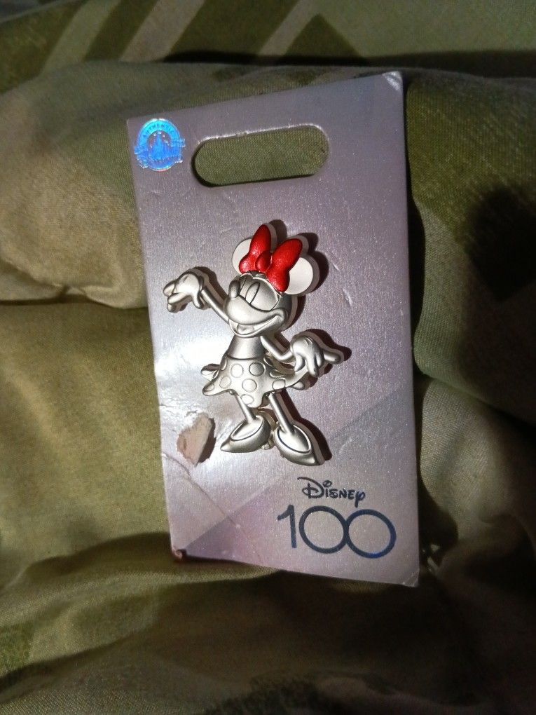 Minnie 100 Year Pin