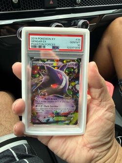 Gengar EX Ultra Rare XY - Phantom Forces 34/119 PSA 10