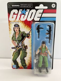 GI Joe Retro Card Lady Jaye (3.75”)