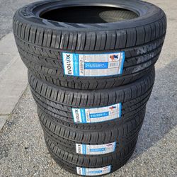 215 55 17 NEW TIRES CAMRY SOLARA AVALON ALTIMA ACCORD ACURA LEXUS KIA MALIBU IMPALA 