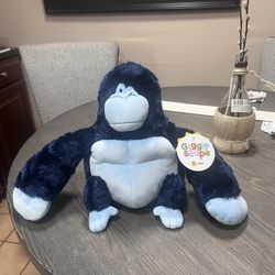 Blue Plush Monkey