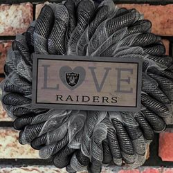 Las Vegas Raiders Wreath 