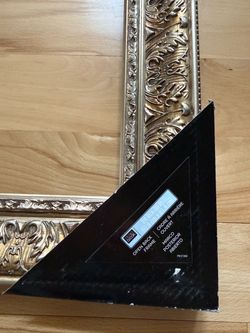 studio deco ornate gold frame 24x36x3