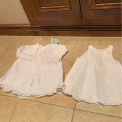 Handcrafted Baptism Dress - Tags On!!