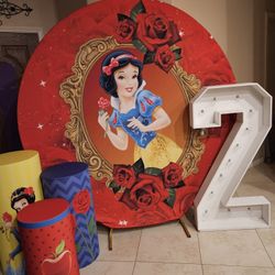 Snow White Backdrop