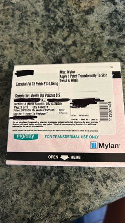 Free Estradiol patches