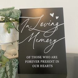 Wedding Event Party Wooden Sign 