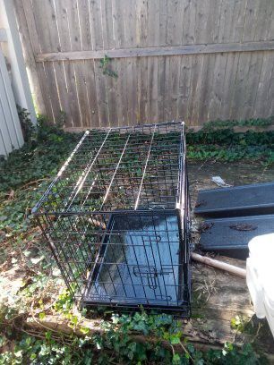 Small dog cage