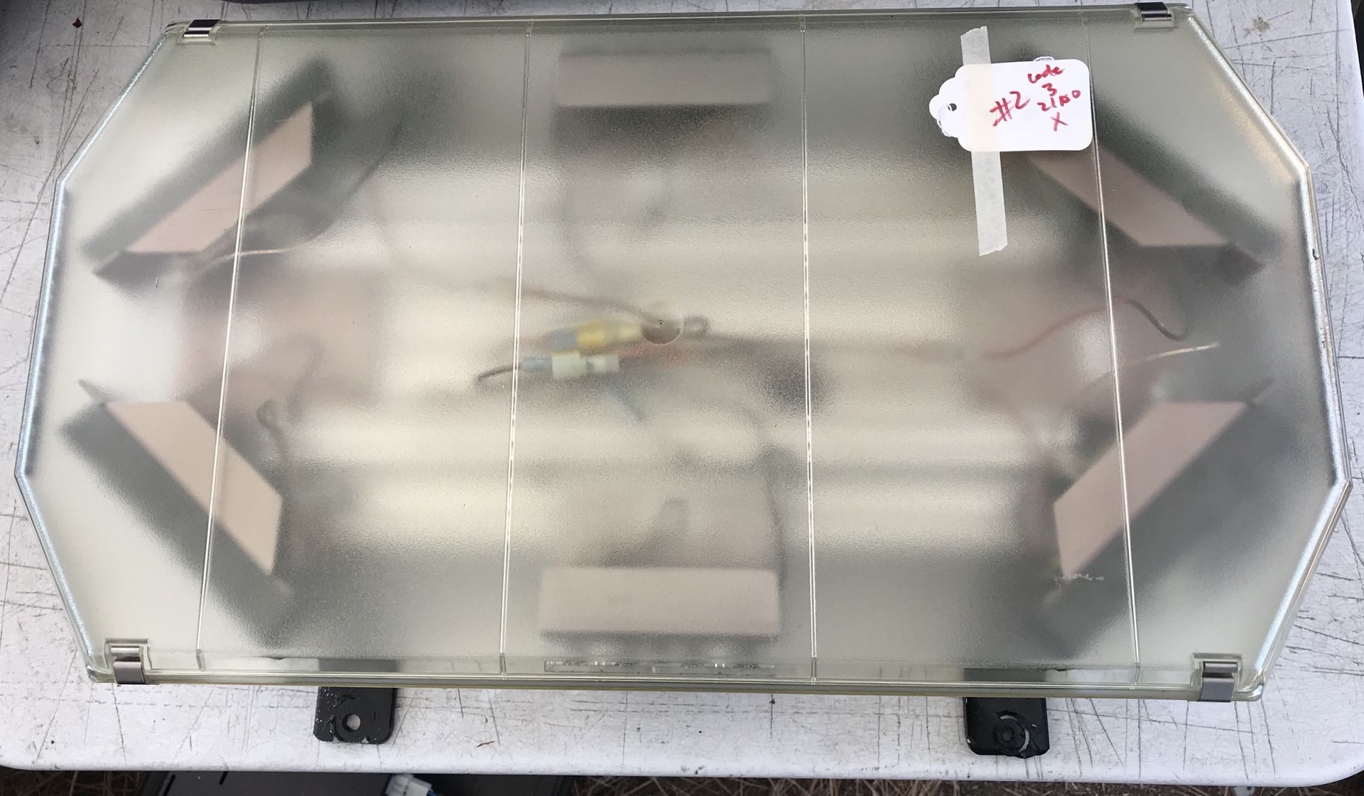 Code 3 Led x 2100 lightbar amber