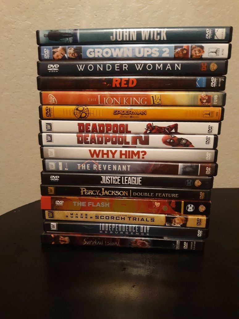 Movies for sale $3 each