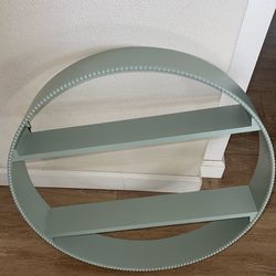Gorgeous Shelf 3 Tiers Light blue Green