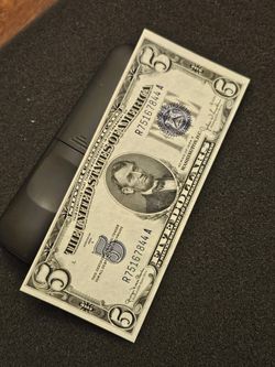 1934 $5 Note Uncirculated 