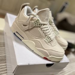 Jordan retros 4s ‘Blank Canvas’ Women