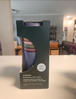 Starbucks Reusable Hot Cups Set of 6