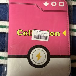 Pokémon card collection book