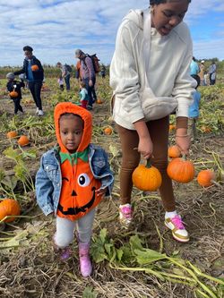 Halloween costume baby pumpkin 12-18 months
