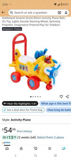 Like New Kids Elmo Ride On Toy