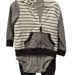 Baby boy Carter’s 3 Piece Jacket Set  9Months