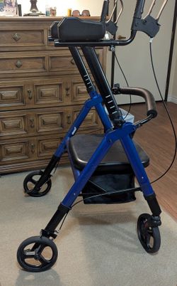 Tall Adult Walker with Larger Seat