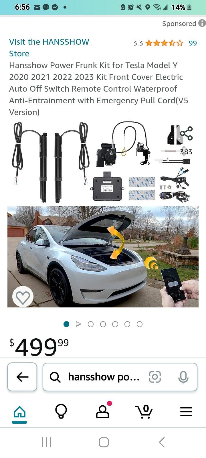 Tesla Y Model Power Frunk Kit for Sale in Visalia, CA OfferUp