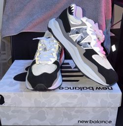 BAPE x New Balance 57/40 Grey - Size 12