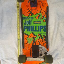 VTG SIMS Jeff Phillips Breakout Skateboard