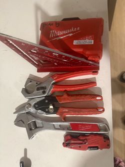 Milwaukee Tools 6pieces