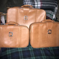 Leather Suitcases