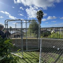 Enclosed Outdoor Dog Run
