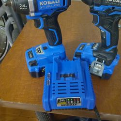 ***For Sale** Like New Kobalt 3/8" Impact Wrench And  1/4"  Impact Driver 