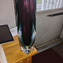 Murano Glass Vase 