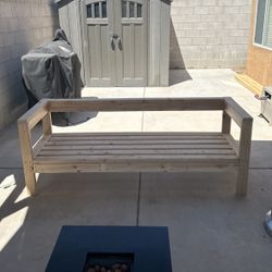 Handmade Bench Patio Furniture