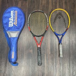 Tennis rackets 